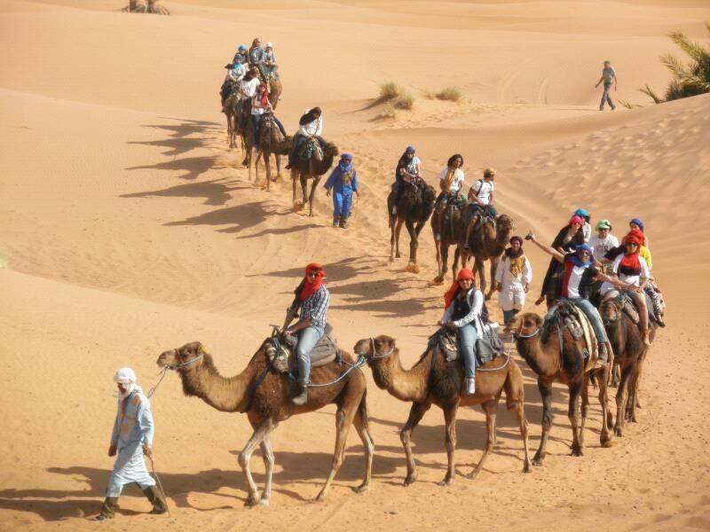 Hotel Carrefour Des Nomades M'Hamid Kültér fotó