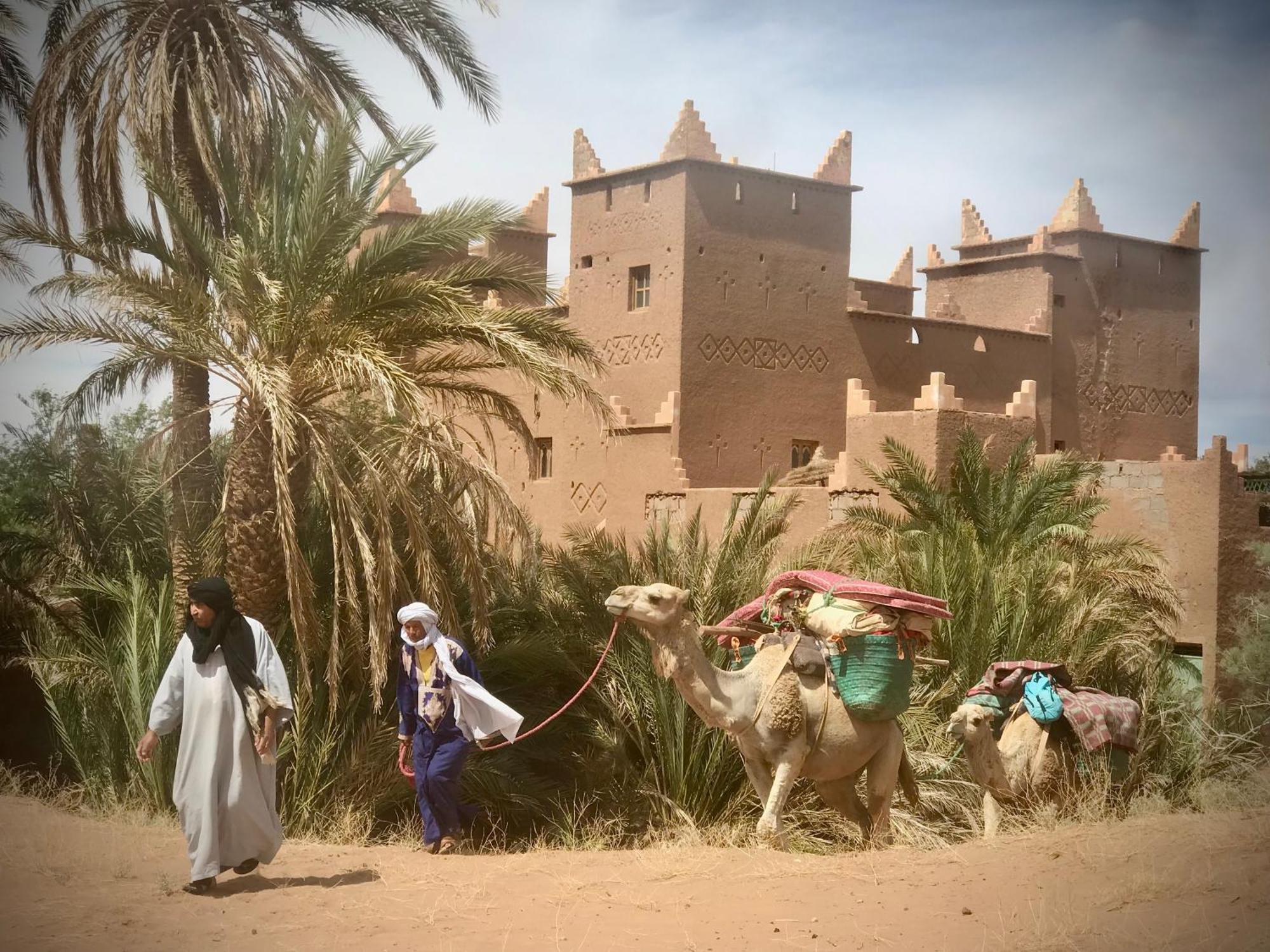 Hotel Carrefour Des Nomades M'Hamid Kültér fotó